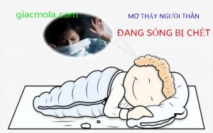 Nằm mơ thấy người thân đang sống bị chết