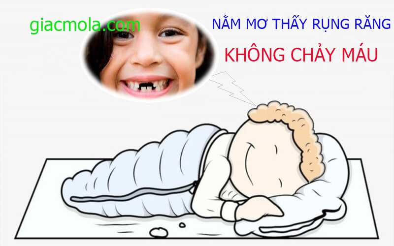 Nằm mơ thấy rụng răng không chảy máu