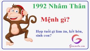 Nhâm Thân sinh năm 1992 hợp tuổi nào