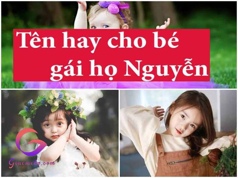 Tên hay cho bé gái họ Nguyễn