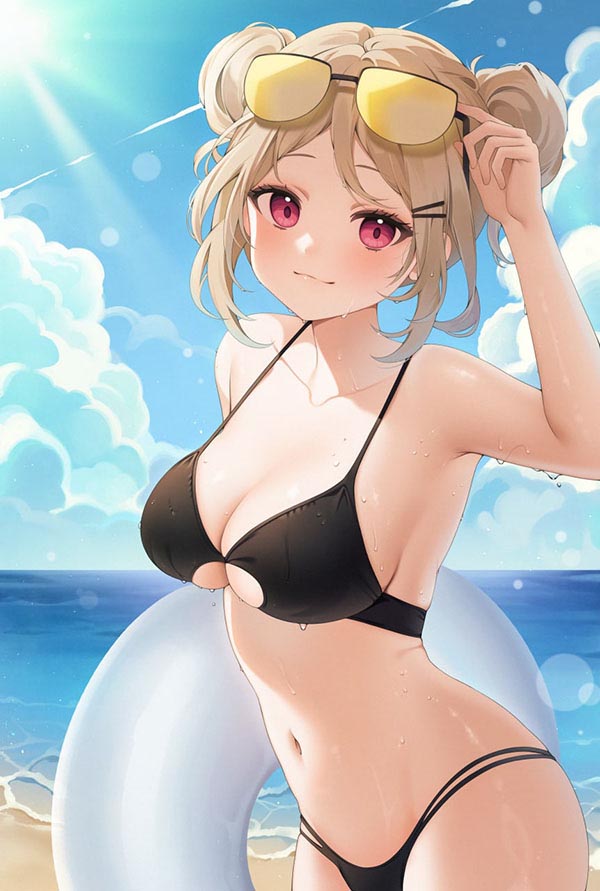 Tổng hợp ảnh nữ anime sexy gợi cảm bikini 289