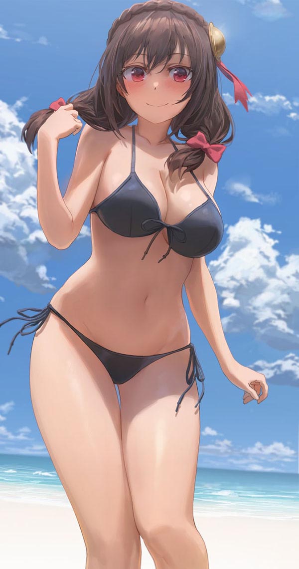Tổng hợp ảnh nữ anime sexy gợi cảm bikini 374