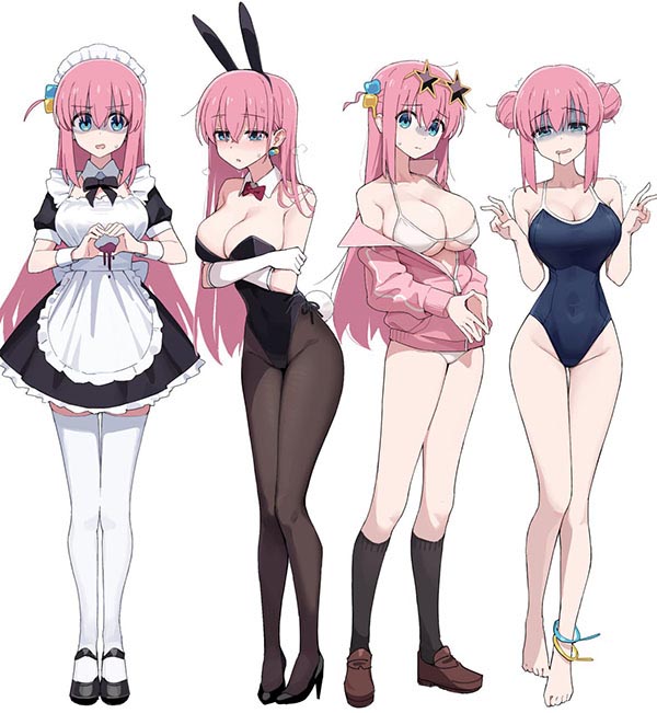 Tổng hợp ảnh nữ anime sexy gợi cảm bikini 433
