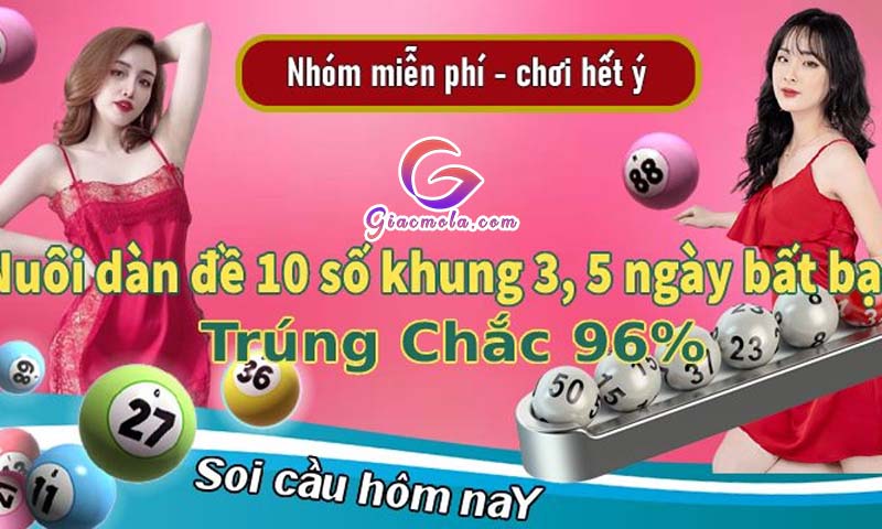 Dàn đề 10 số khung 3 ngày nên đánh hôm nay